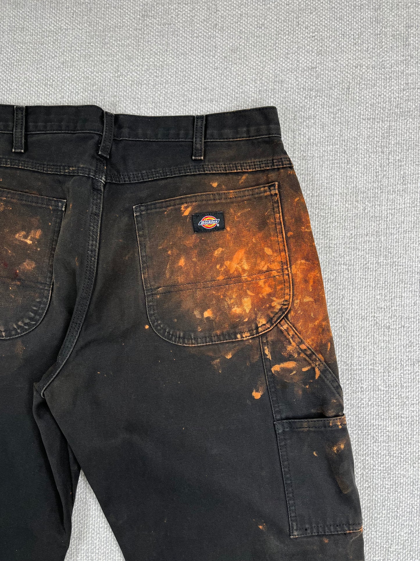 Y2K Dickies Bleached Work Pants 33”