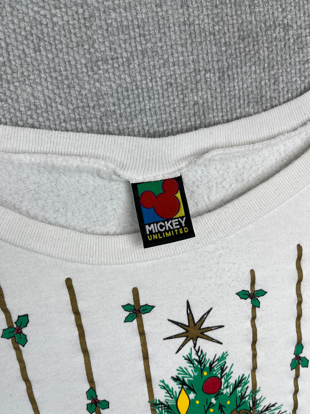90's Holiday Mickey Sweatshirt