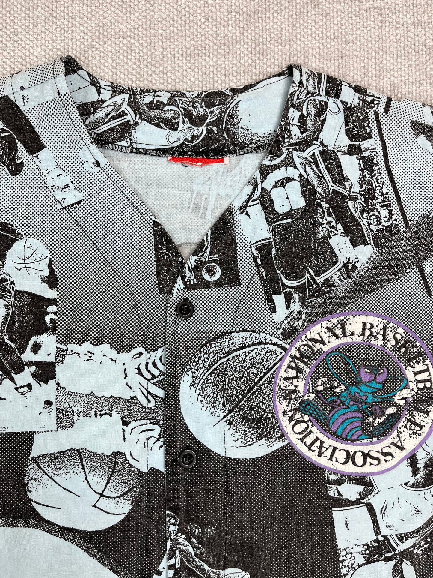 90's Charlotte Hornets Baseball Jersey