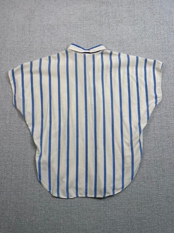 80's Striped Button Down Shirt