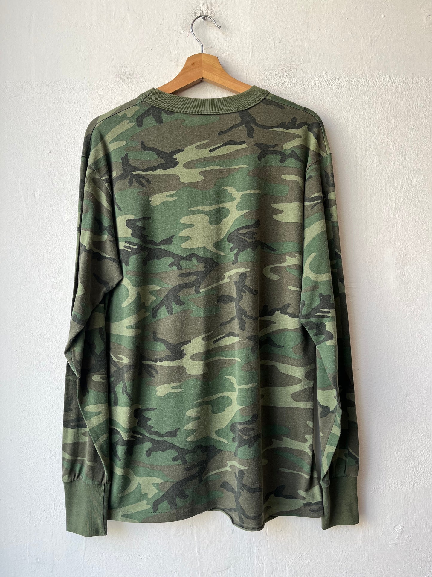 90's Camo Pocket Long Sleeve Shirt