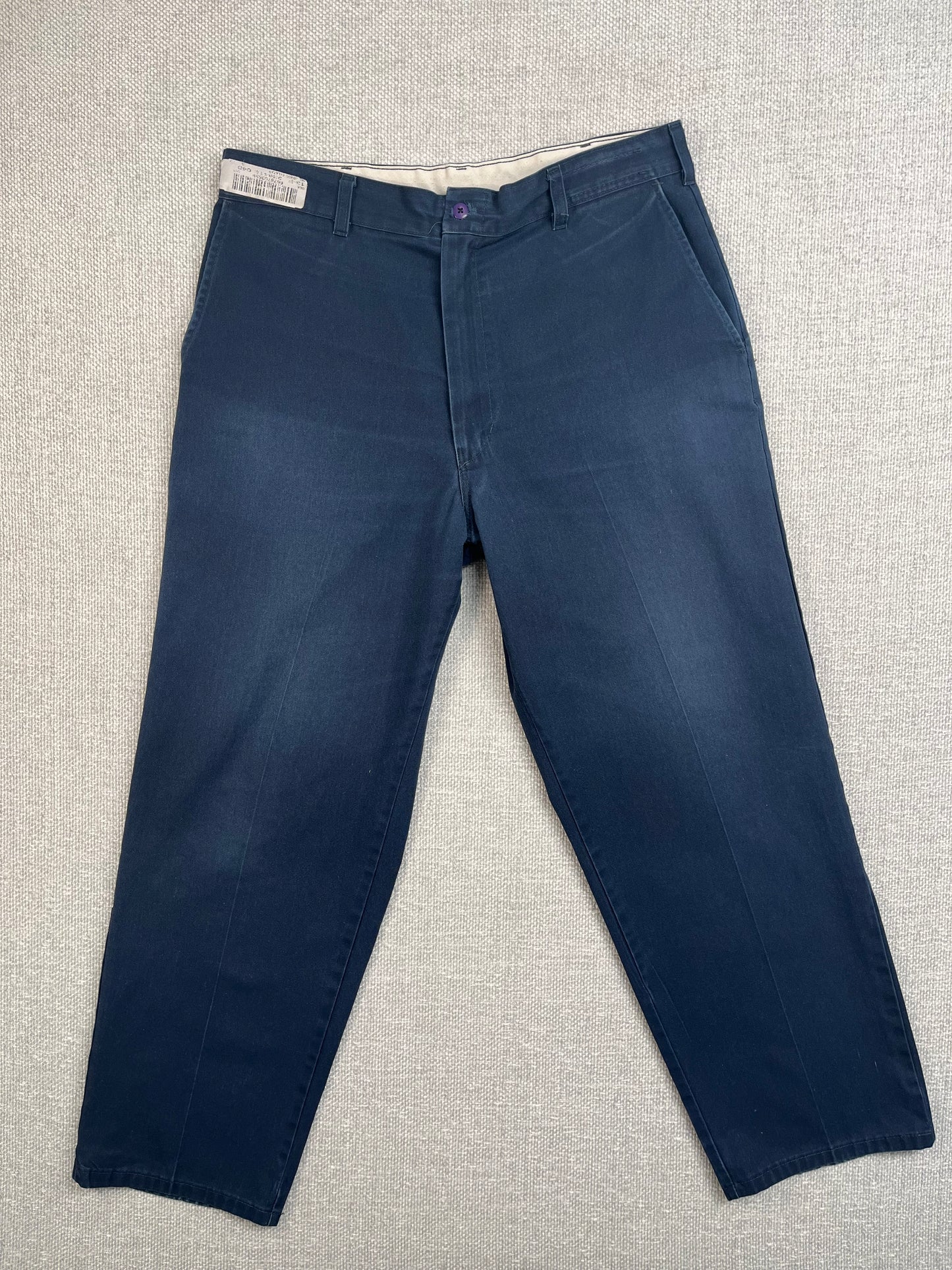Y2K Navy Work Pants 34”