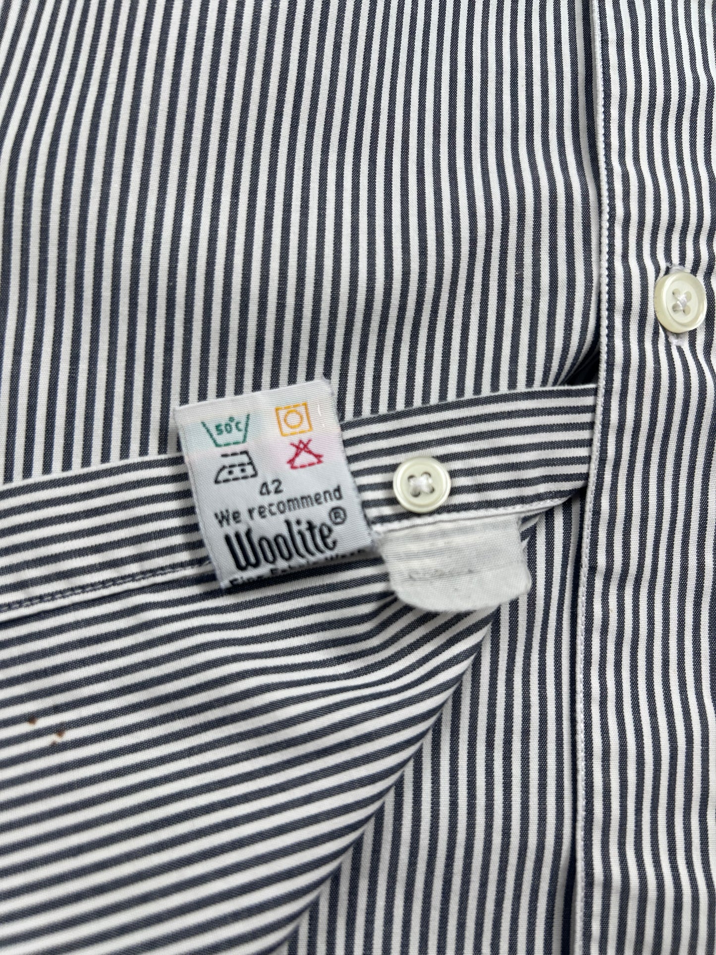 Y2K Striped Button Down