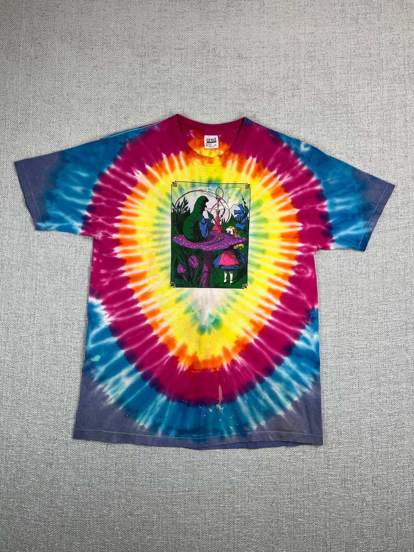 1986 Alice in Wonderland Tie Dye T-Shirt