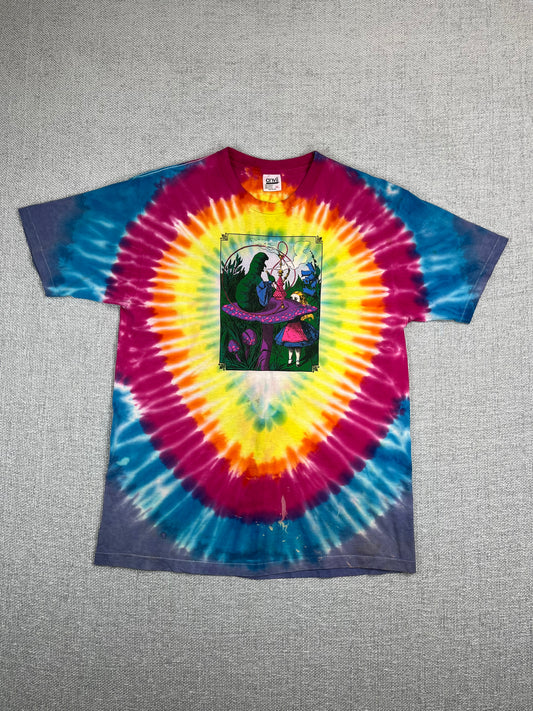 1986 Alice in Wonderland Tie Dye T-Shirt