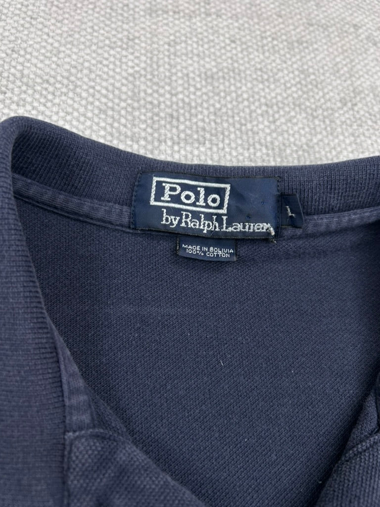 90’s Ralph Lauren Navy Polo Shirt