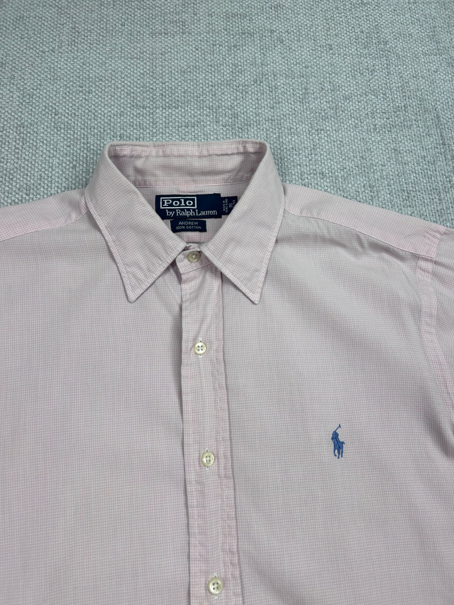 90’s Polo Pink Button Down