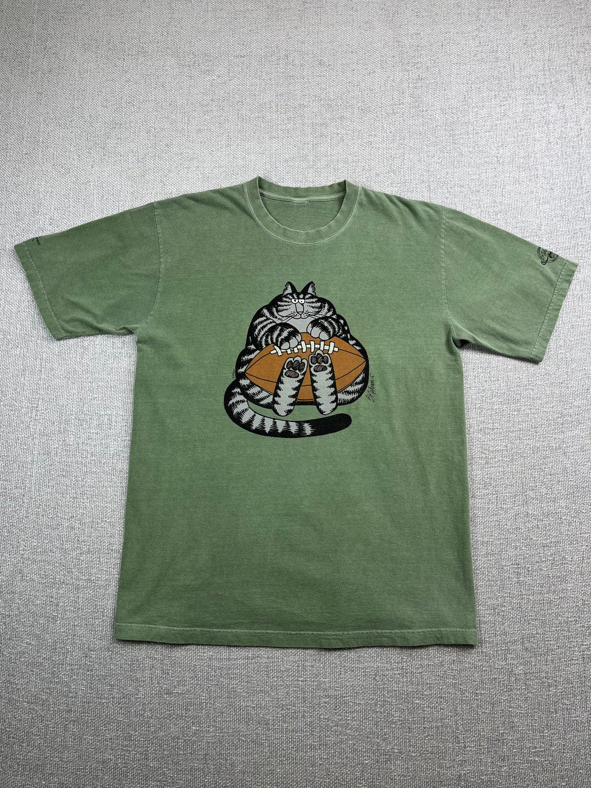 Y2K Football Cat T-Shirt