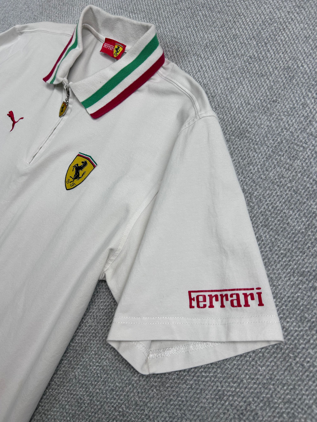 Y2K Ferrari Polo Shirt