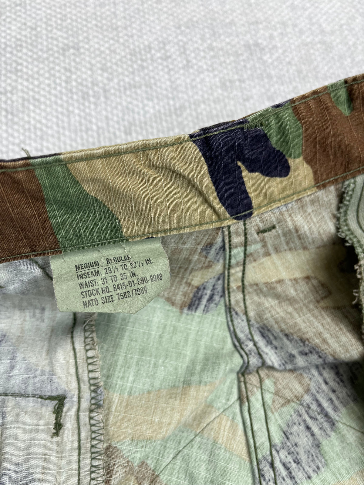 2001 Camo BDU Pants 28 - 34"