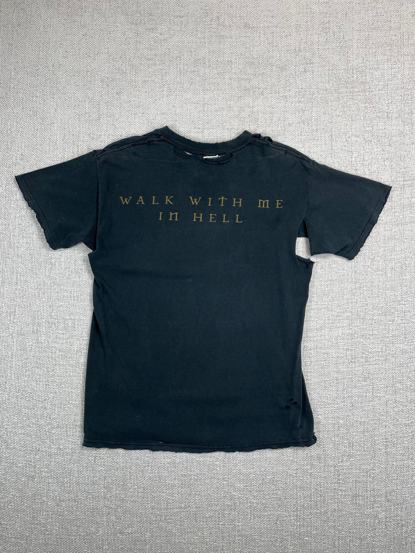 Y2K Lamb of God Distressed T-Shirt