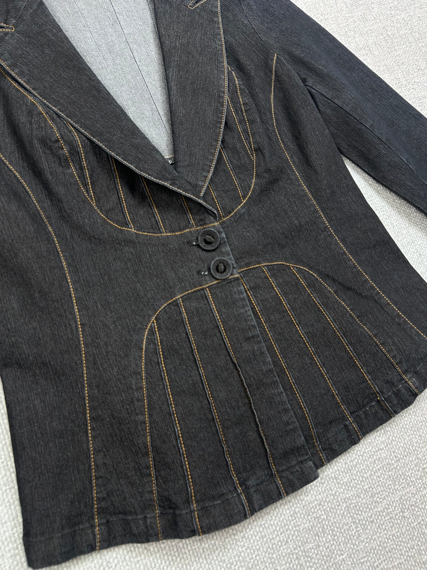 Y2K Denim Blazer