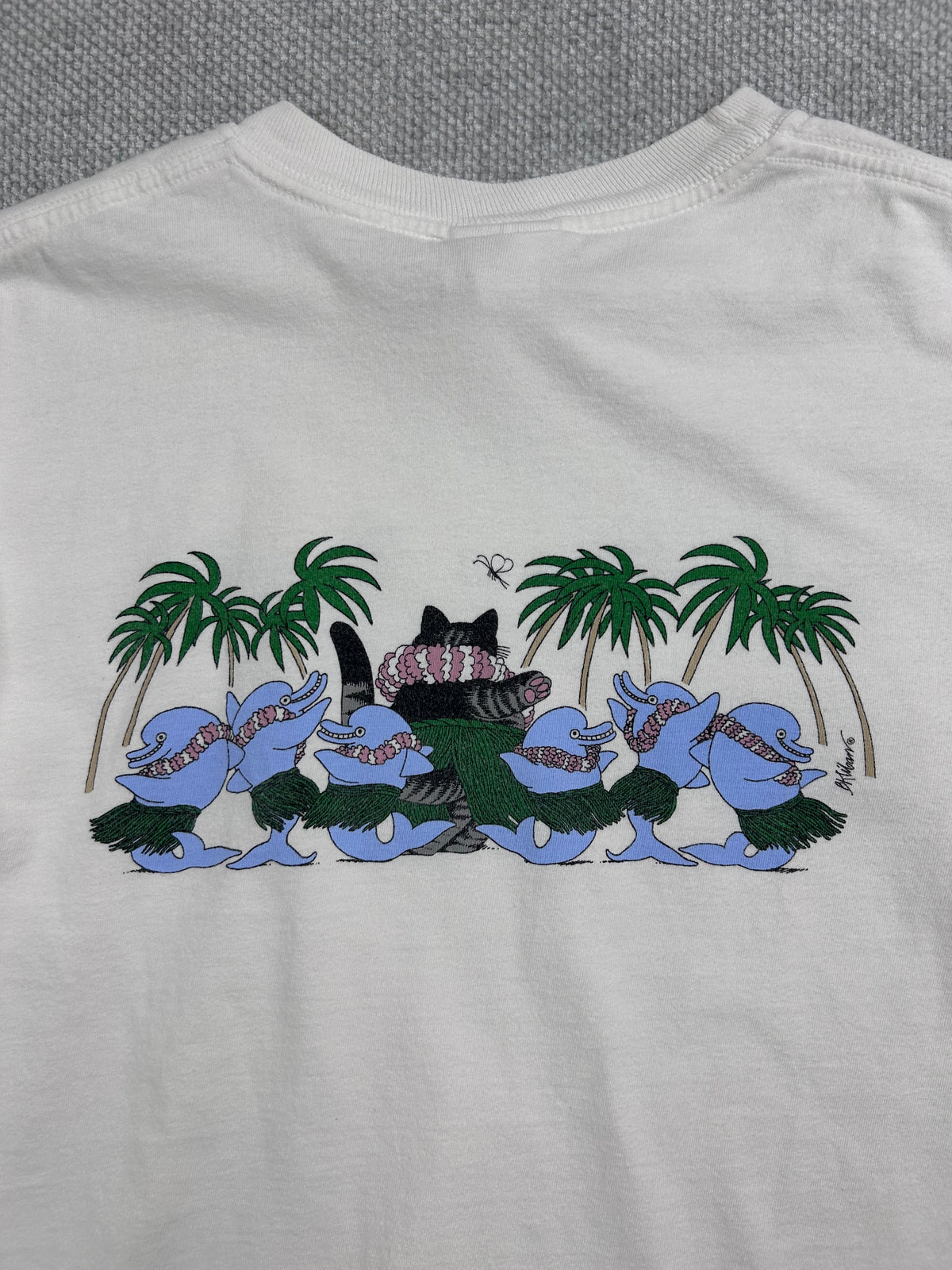 Y2K Hawaii Cat T-Shirt