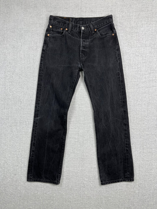 Y2K Levi's 501 Black Jeans 29"