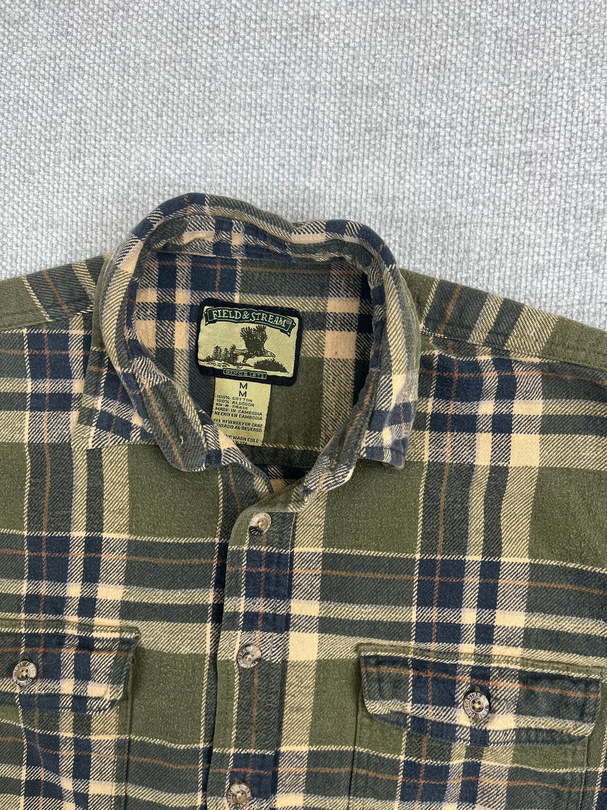 90's Green Flannel Shirt