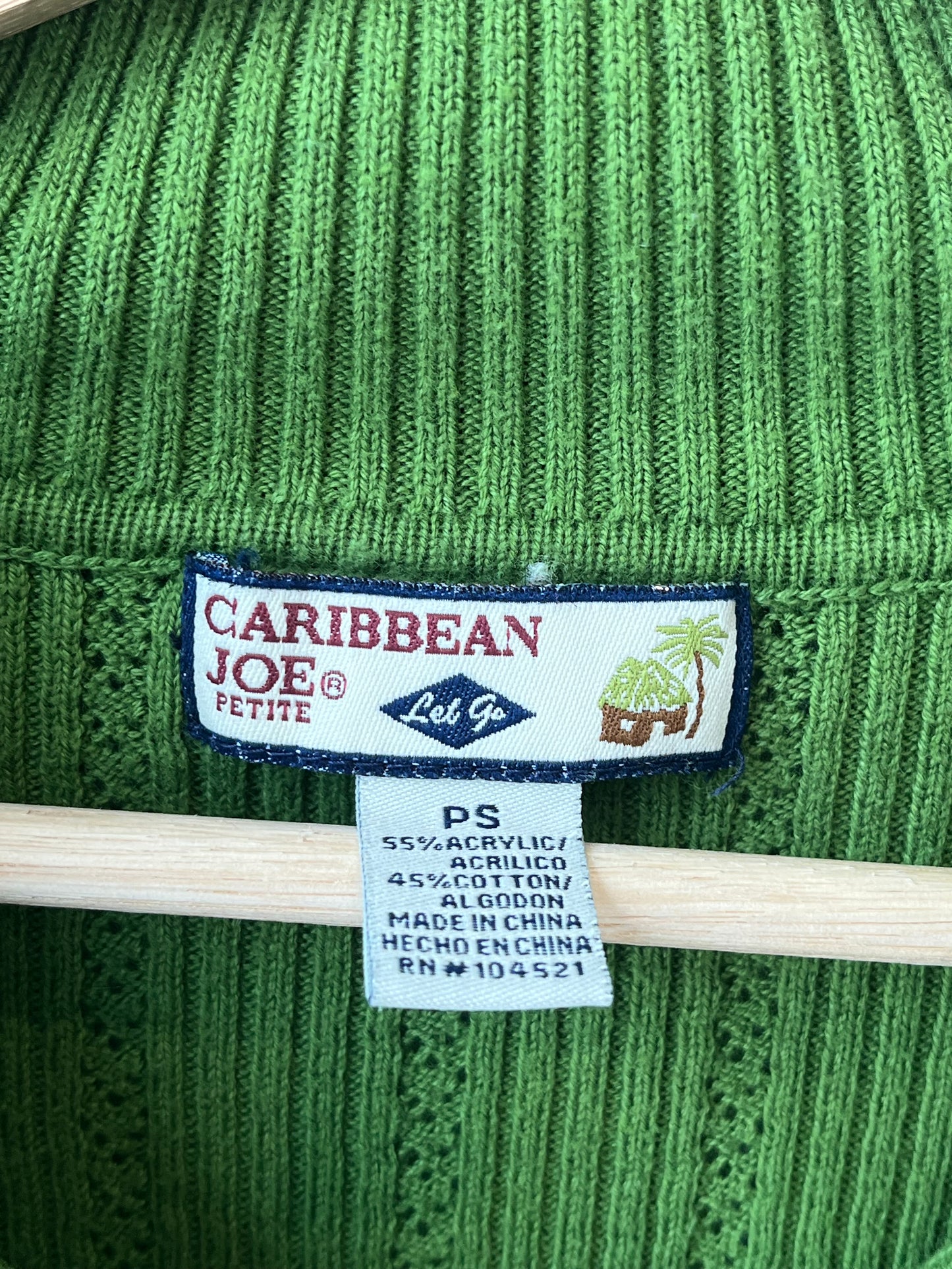 Y2K Green Knit Top