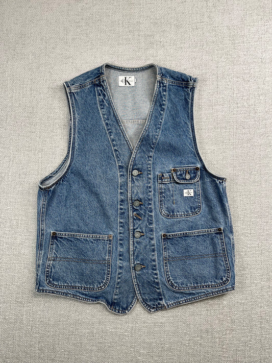 90's Calvin Klein Denim Vest