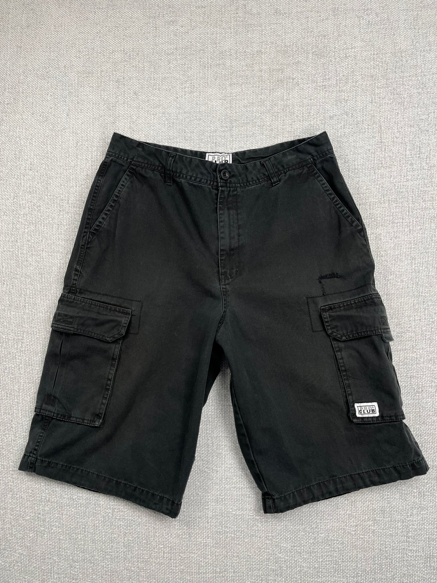 Y2K Baggy Cargo Shorts 33"