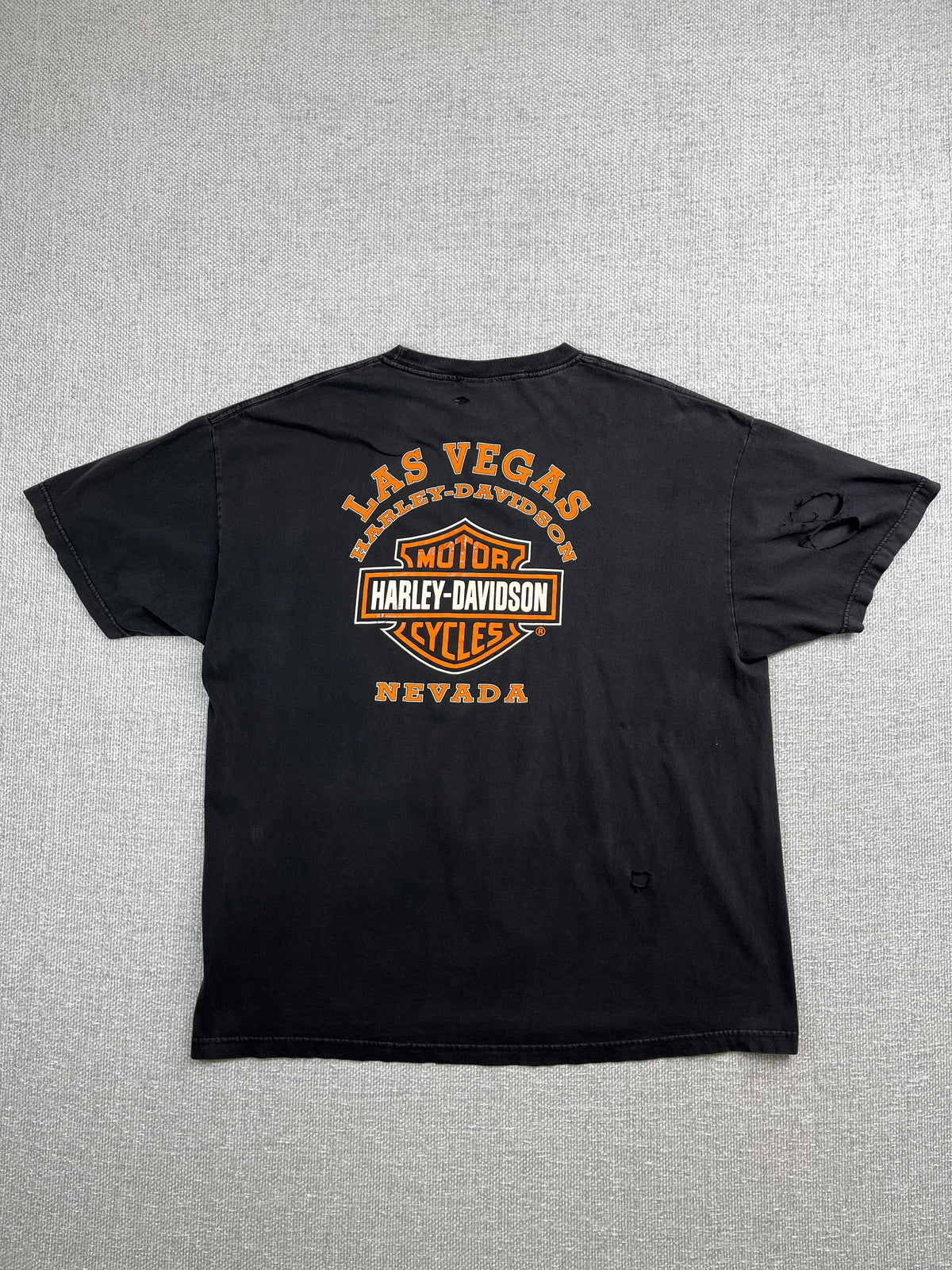 2003 Distressed Harley Davidson T-Shirt
