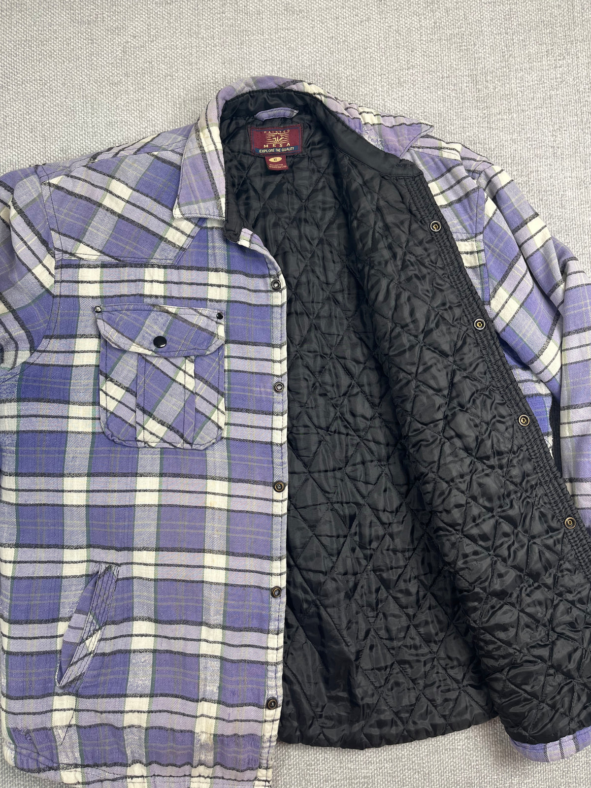 90's Purple Lined Flannel