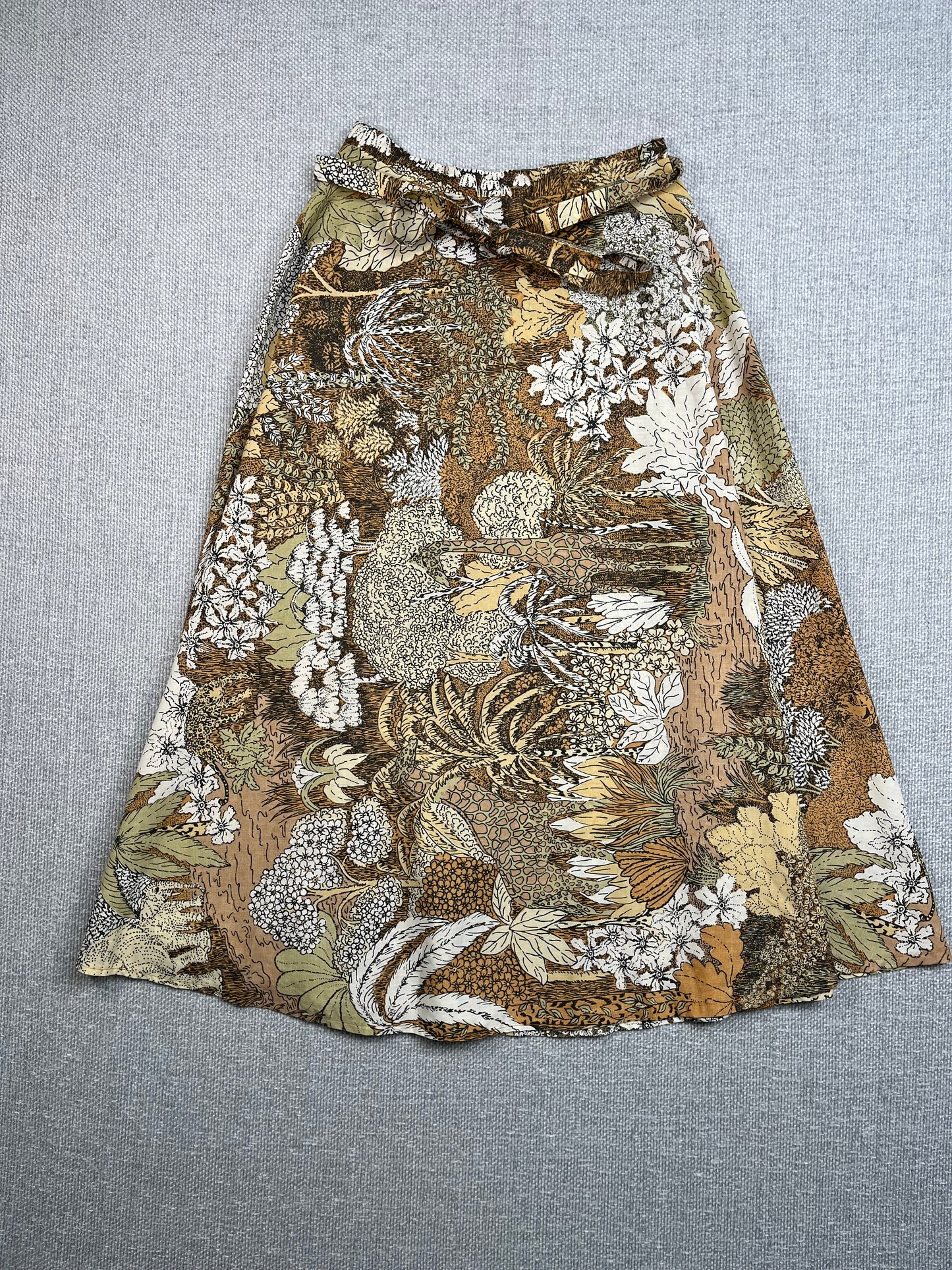 90's Foliage Maxi Skirt 26"