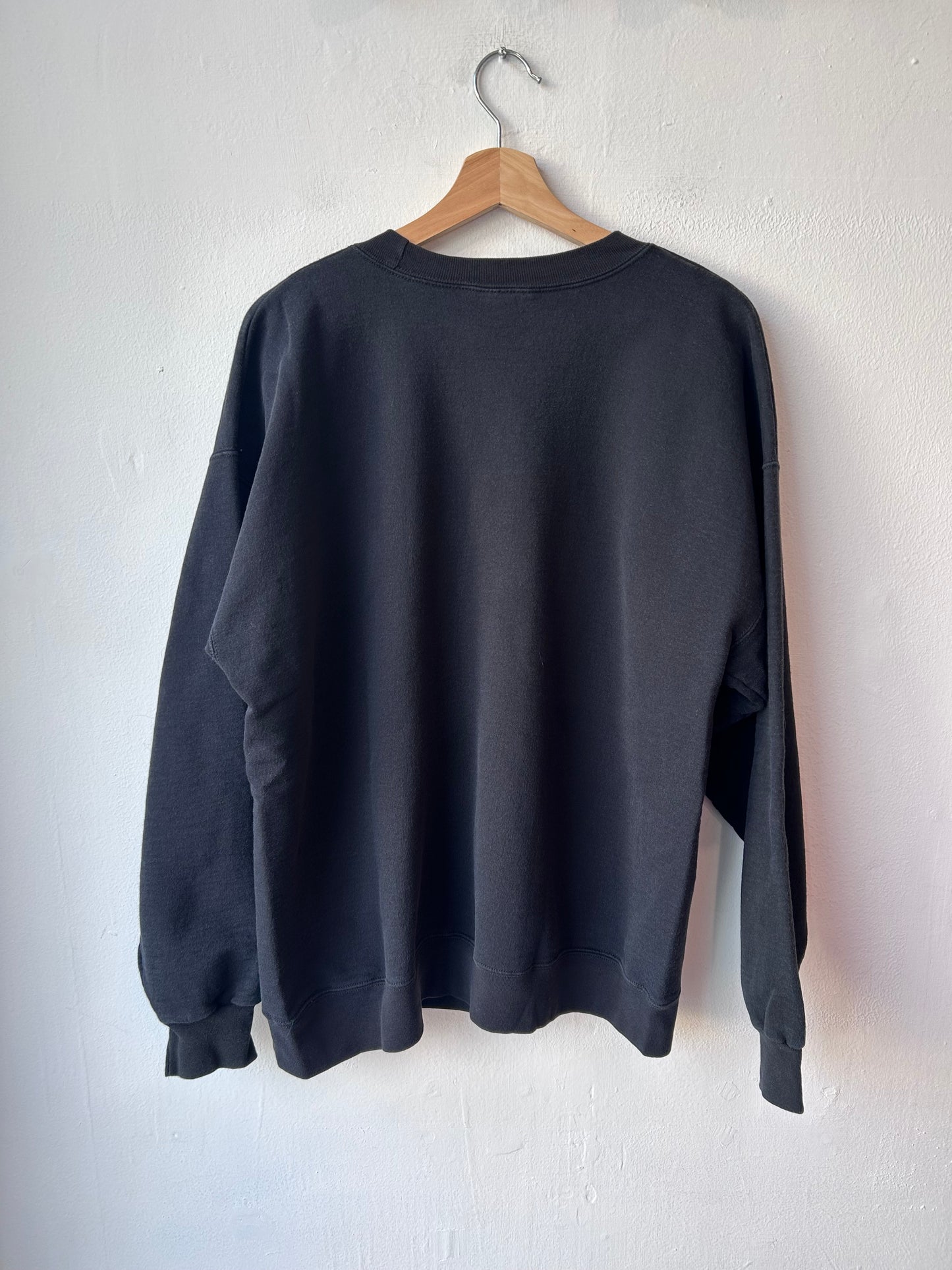 Y2K Blank Black Sweatshirt