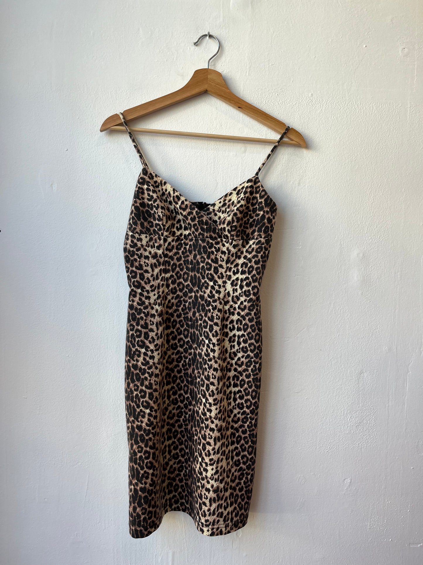 90's Leopard Print Dress