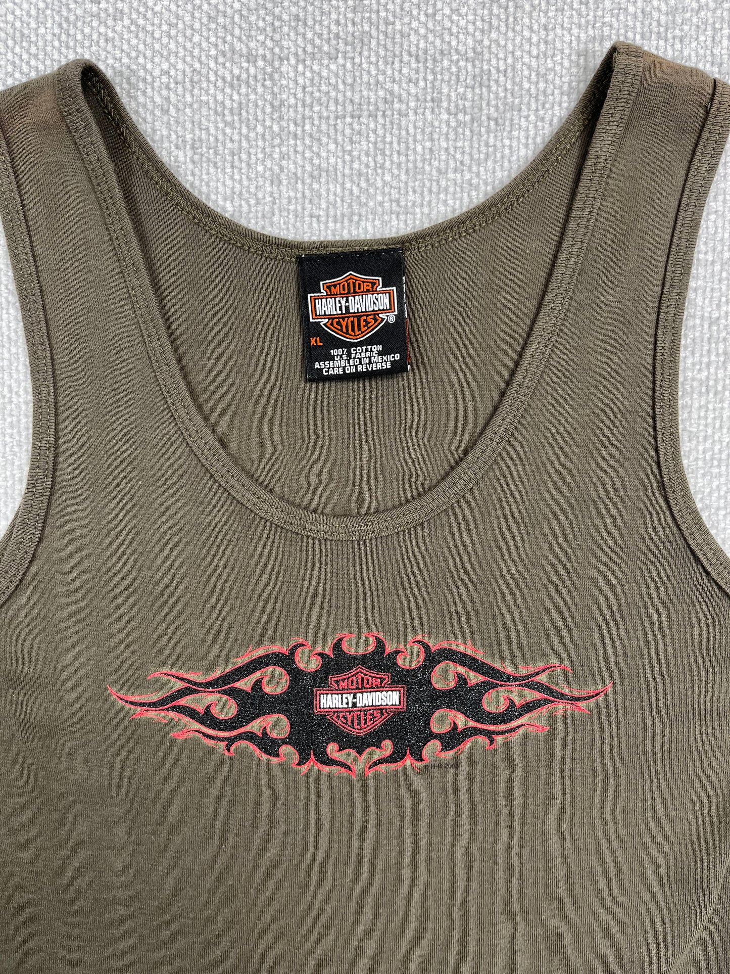2008 Harley Davidson Tank Top