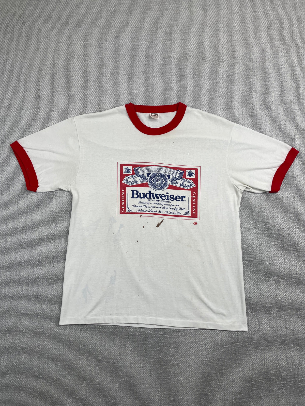 90's Budweiser Ringer T-Shirt