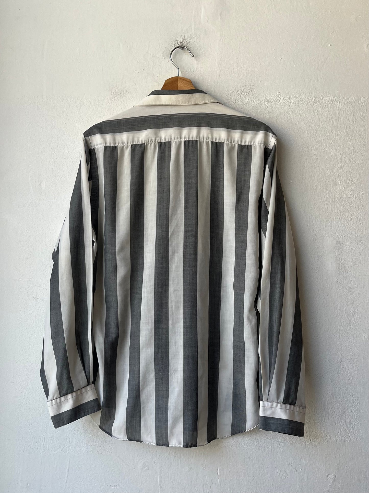 90's Striped Button Down Shirt