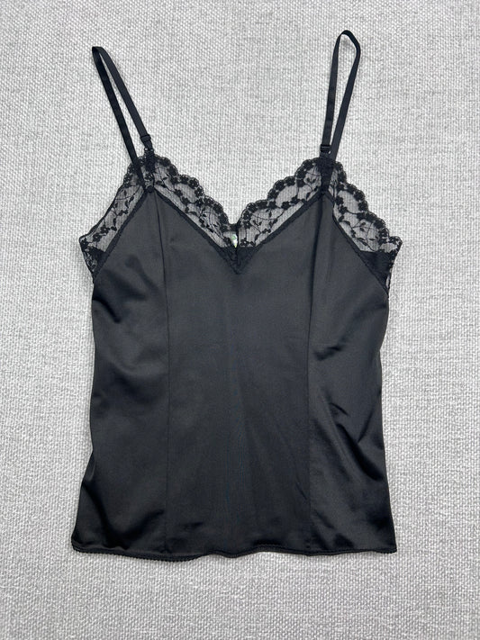 90's Black Lace Camisole