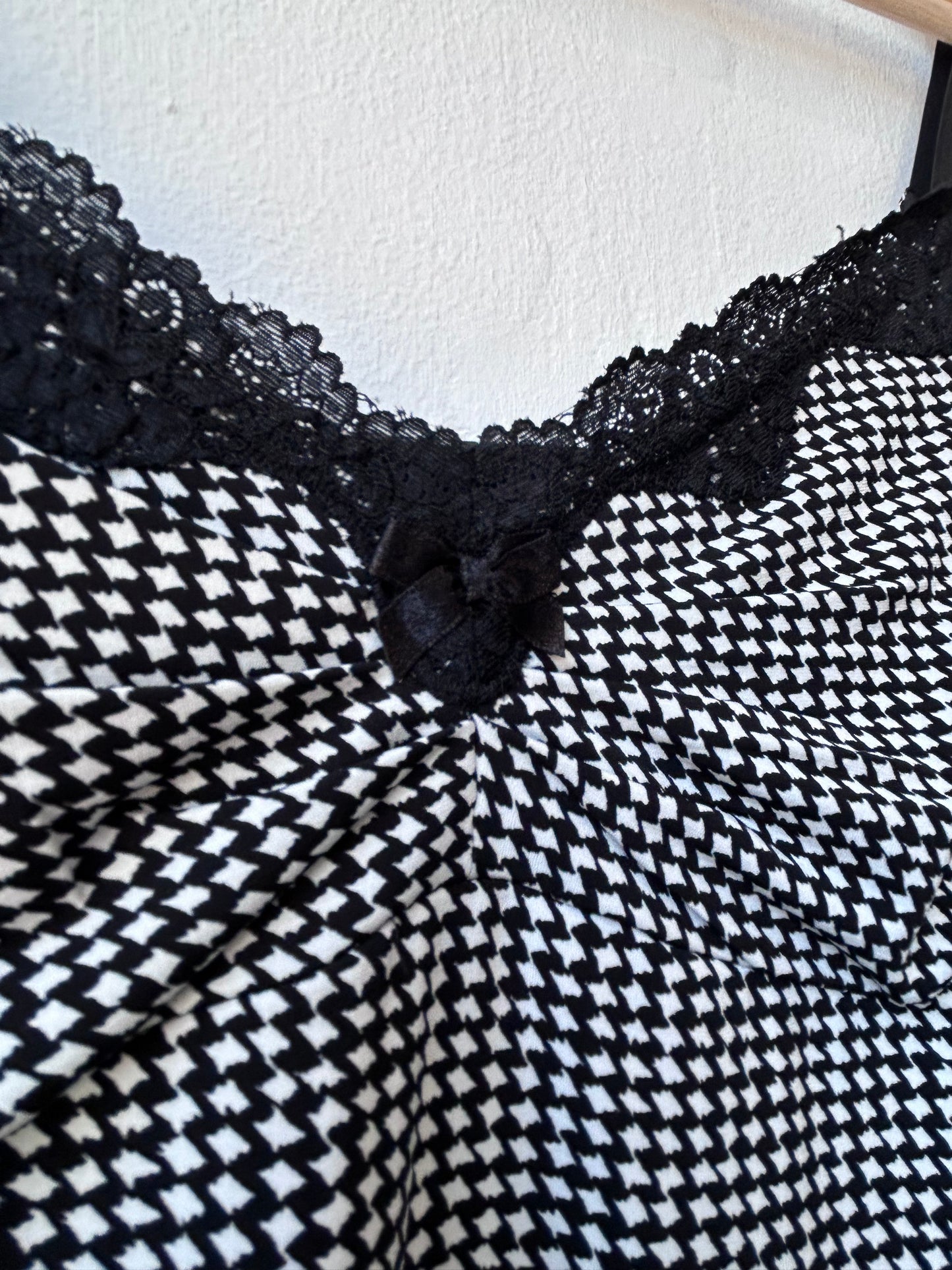 Y2K Houndstooth Camisole