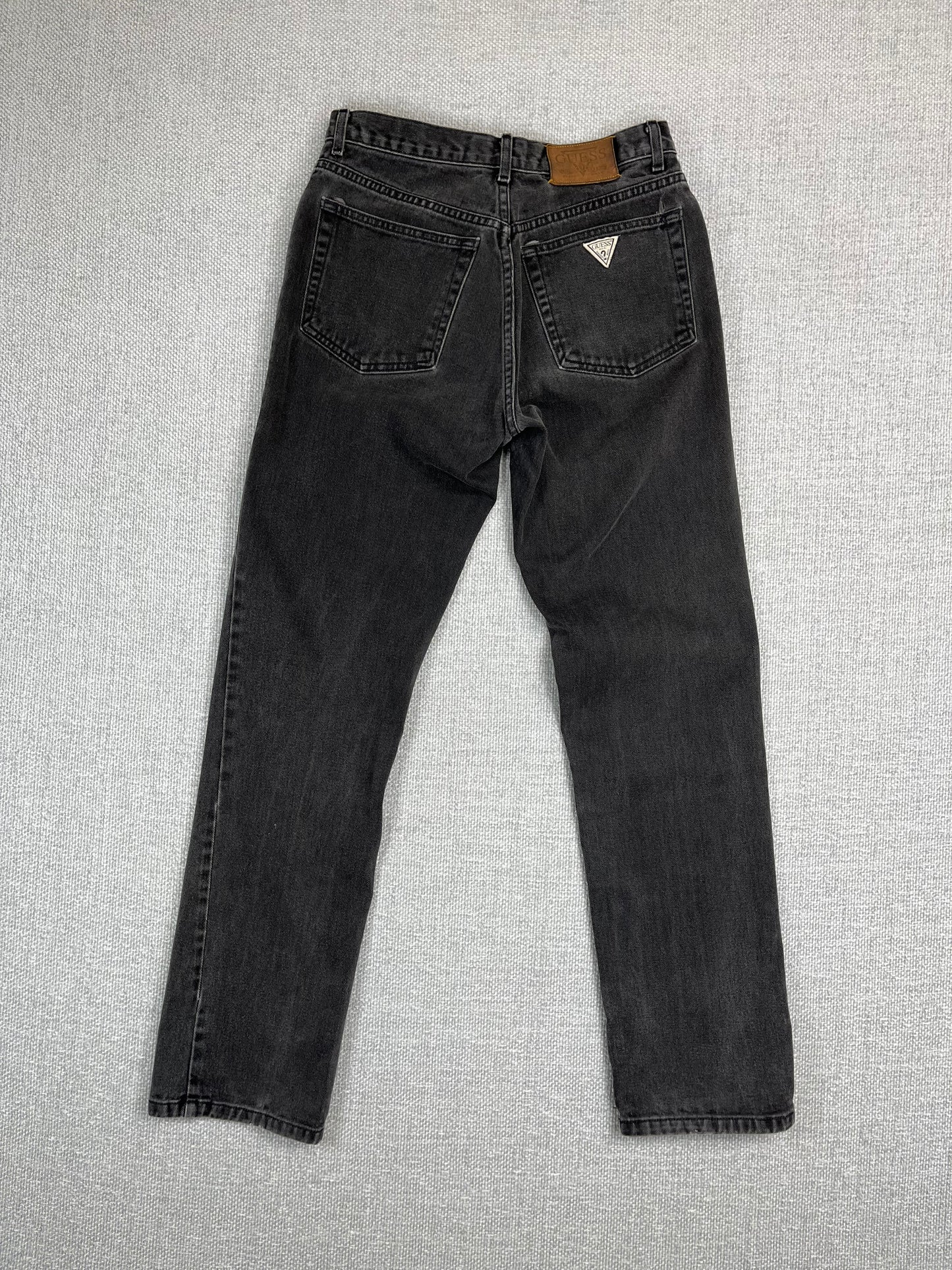 90's Guess Black Jeans 28"