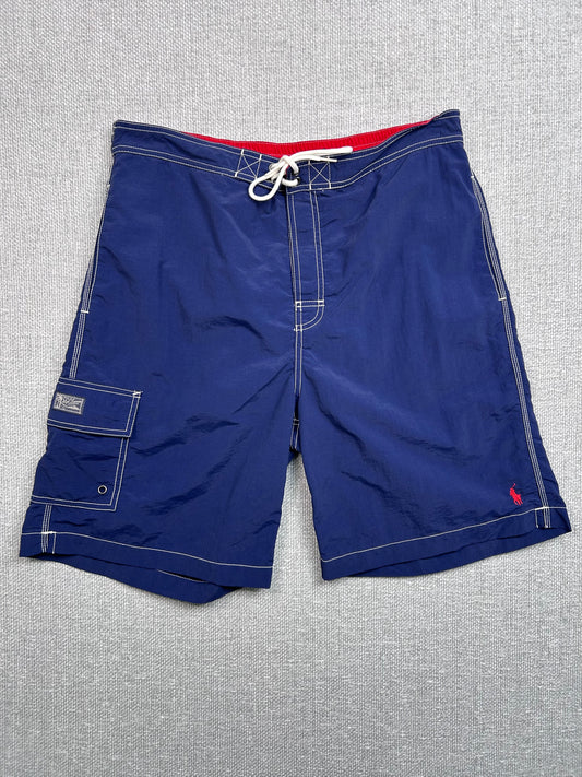 Y2K Polo Swim Trunks 32-34”