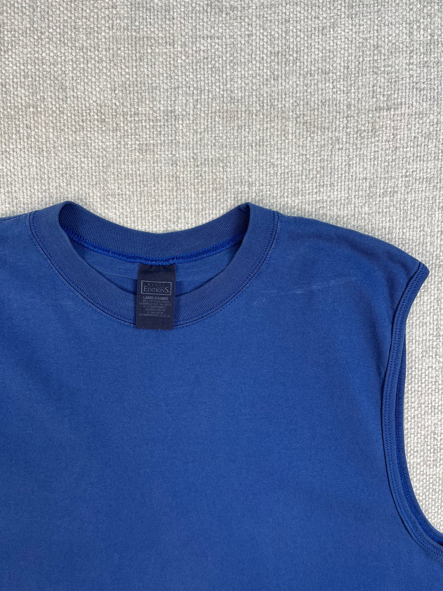 Y2K Blue Tank Top