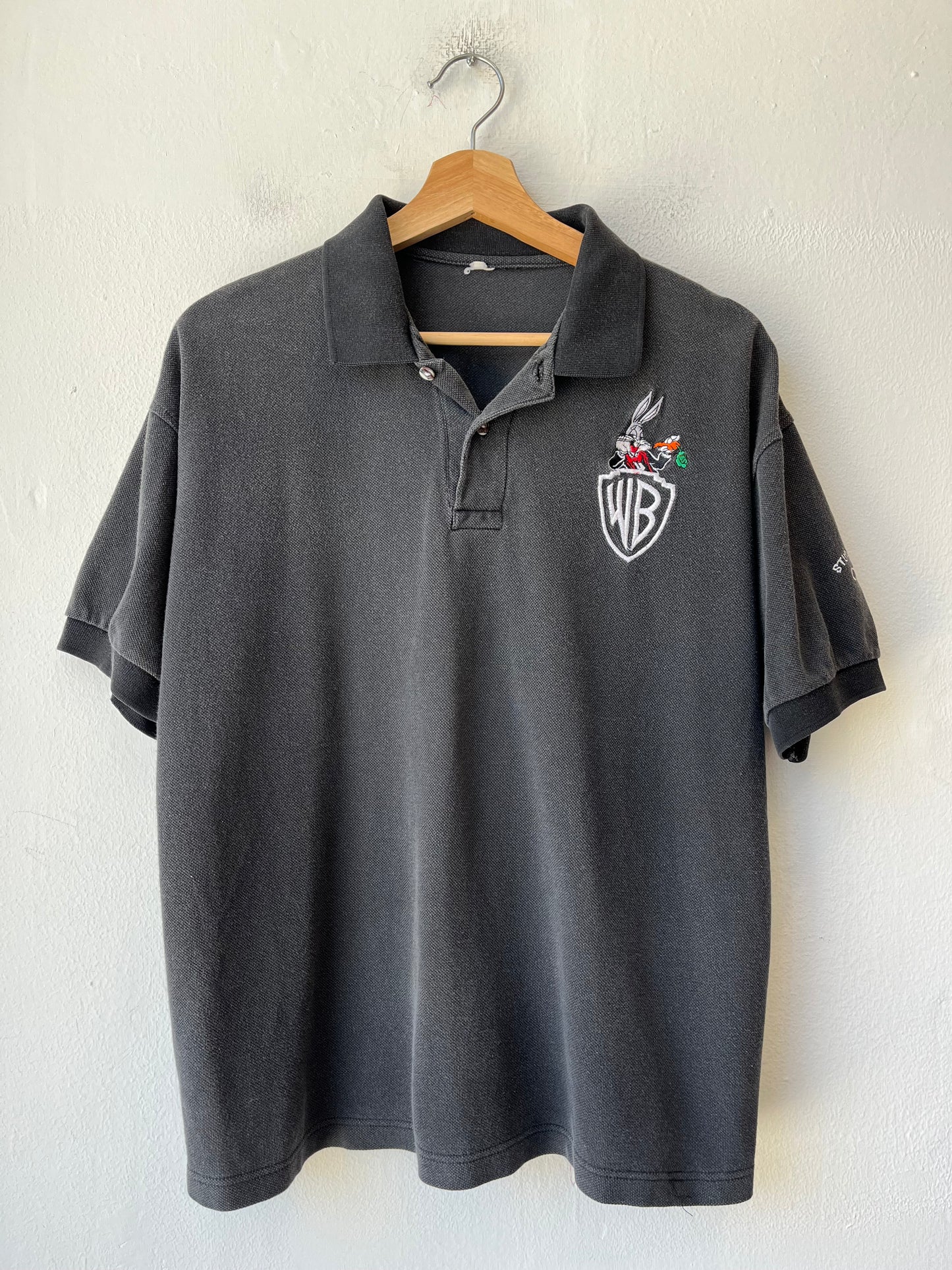 90's Warner Brothers Crew Polo Shirt