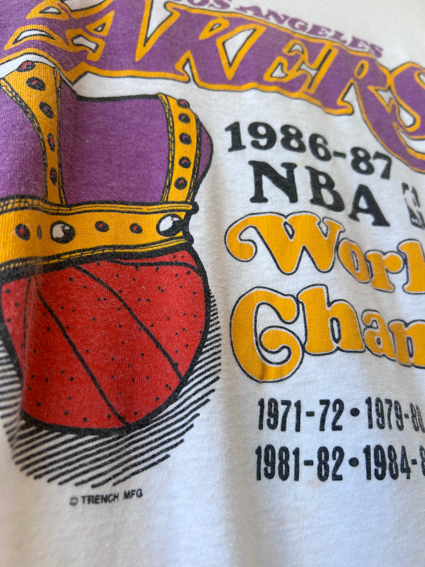 80's Lakers World Champion T-Shirt