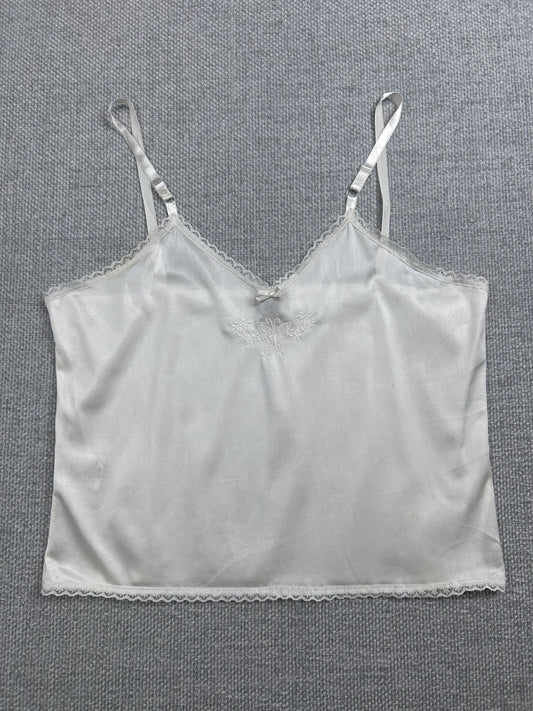 90's Butterfly Satin Camisole