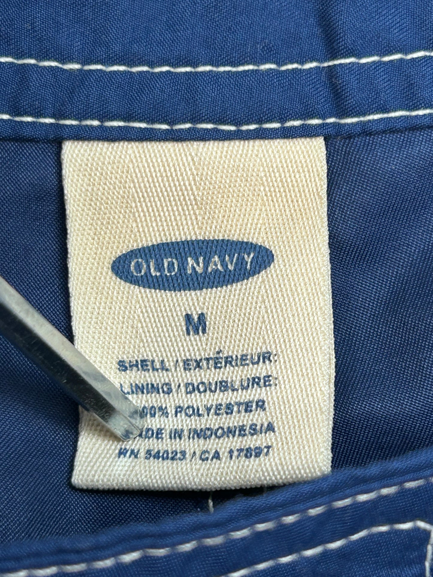 Y2K Striped Board Shorts 31”