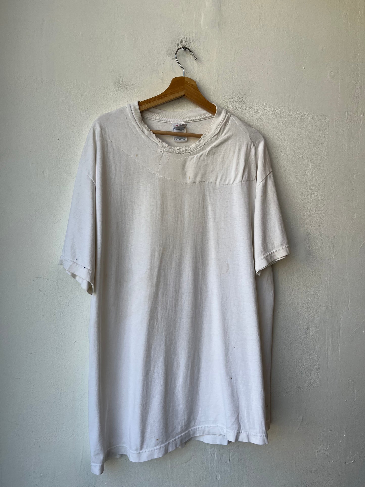 Y2K Mended White T-Shirt