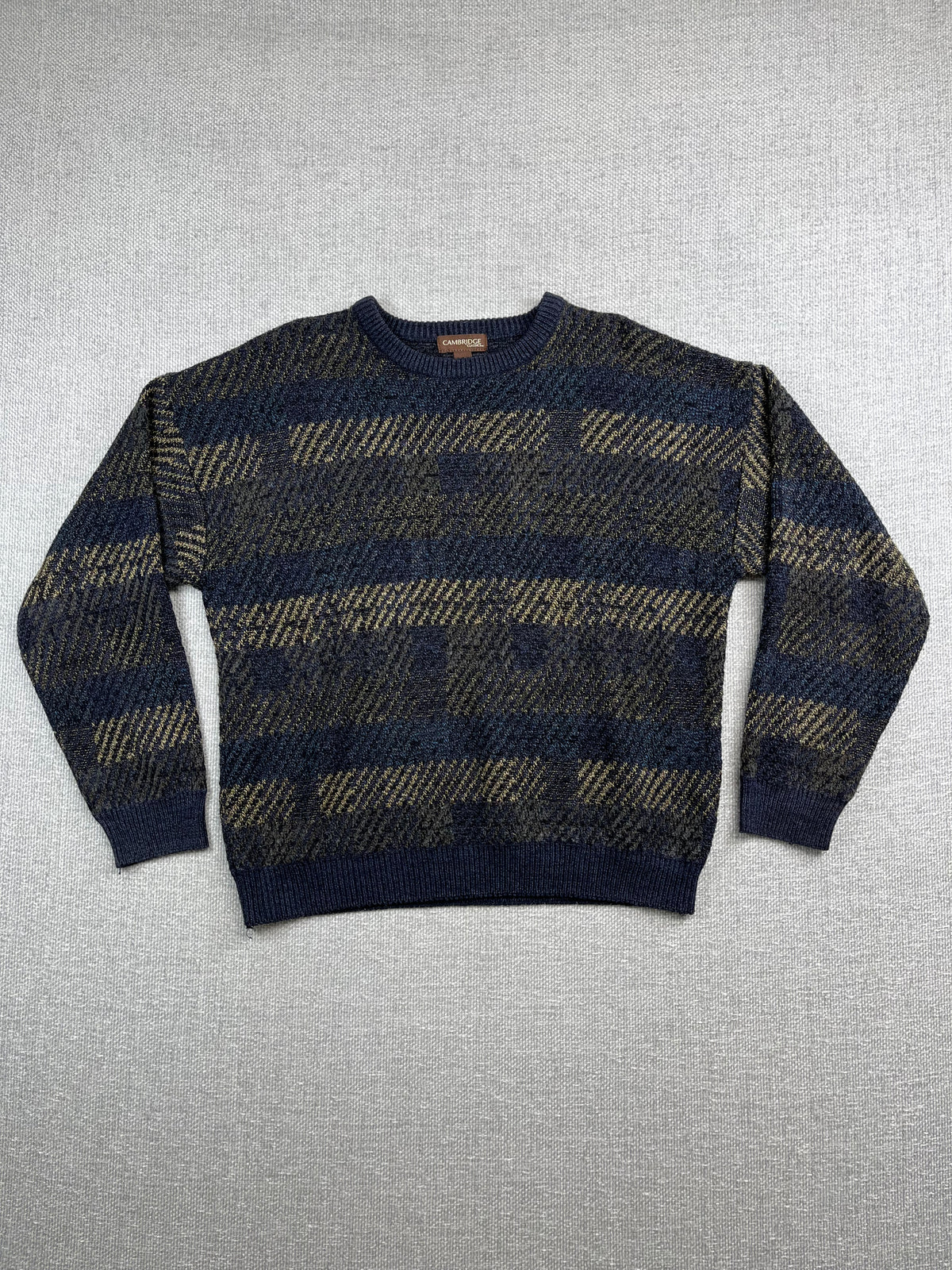 Y2K Patterned Knit Sweater
