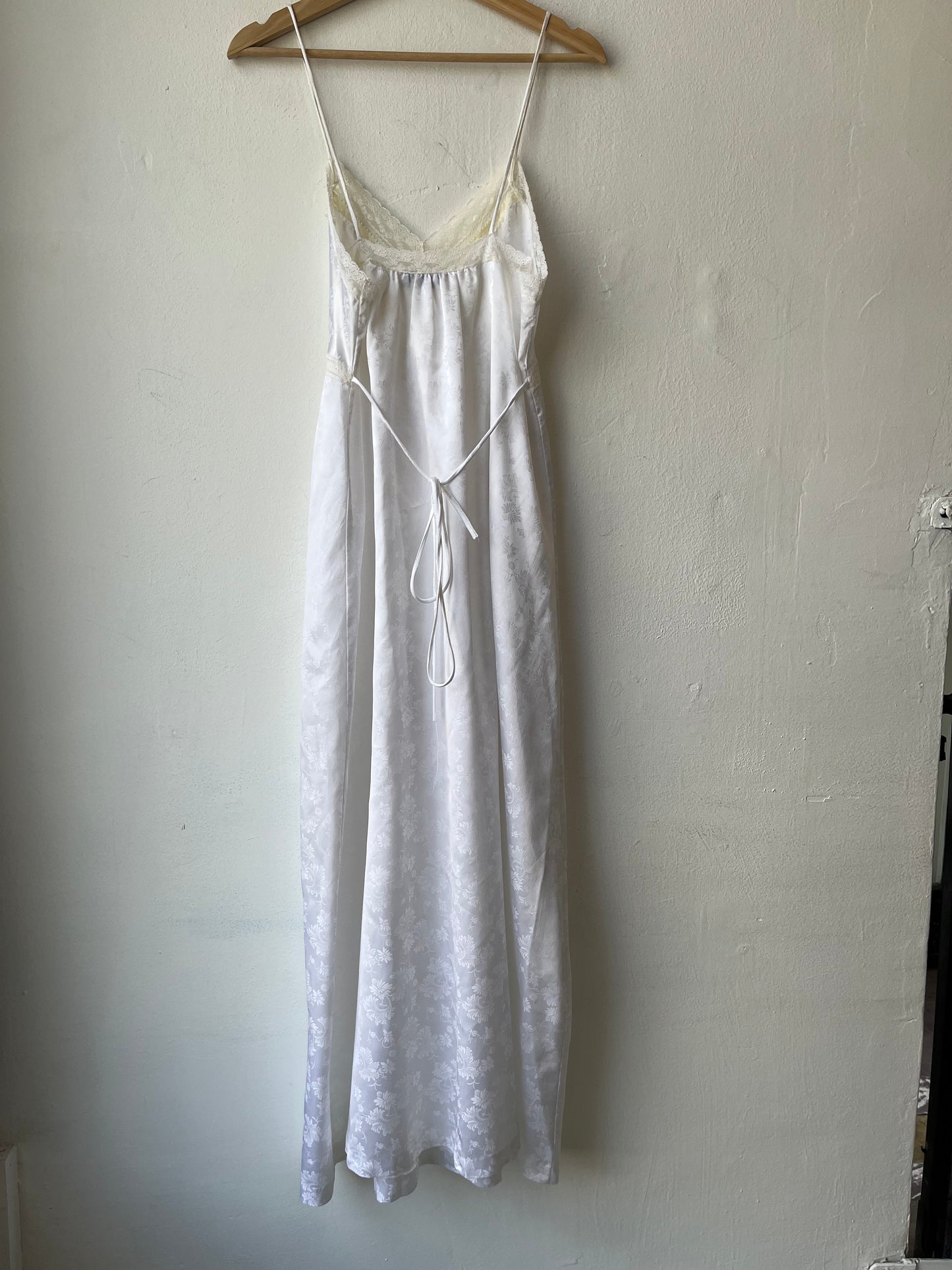 90's Dior White Maxi Dress
