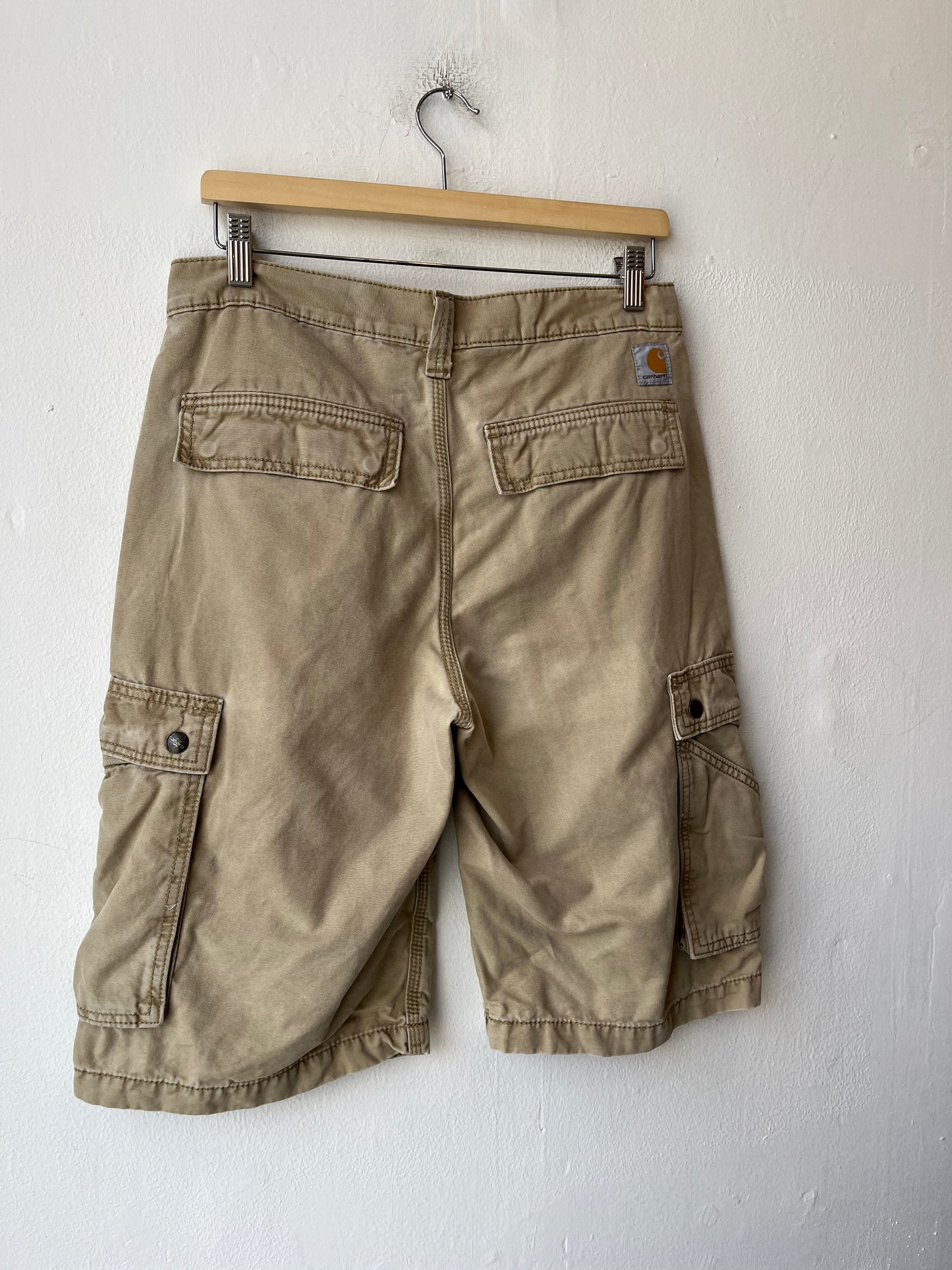 Y2K Tan Carhartt Shorts 31"