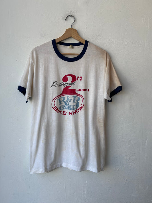 80's R&R Bike Show Ringer T-Shirt
