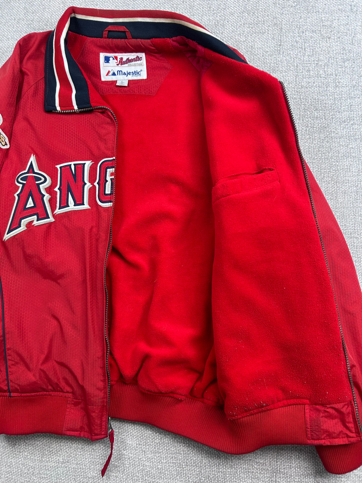 2002 Angels World Series Bomber Jacket