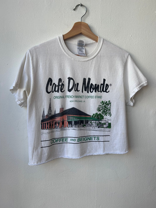 Y2K Cropped Du Monde T-Shirt