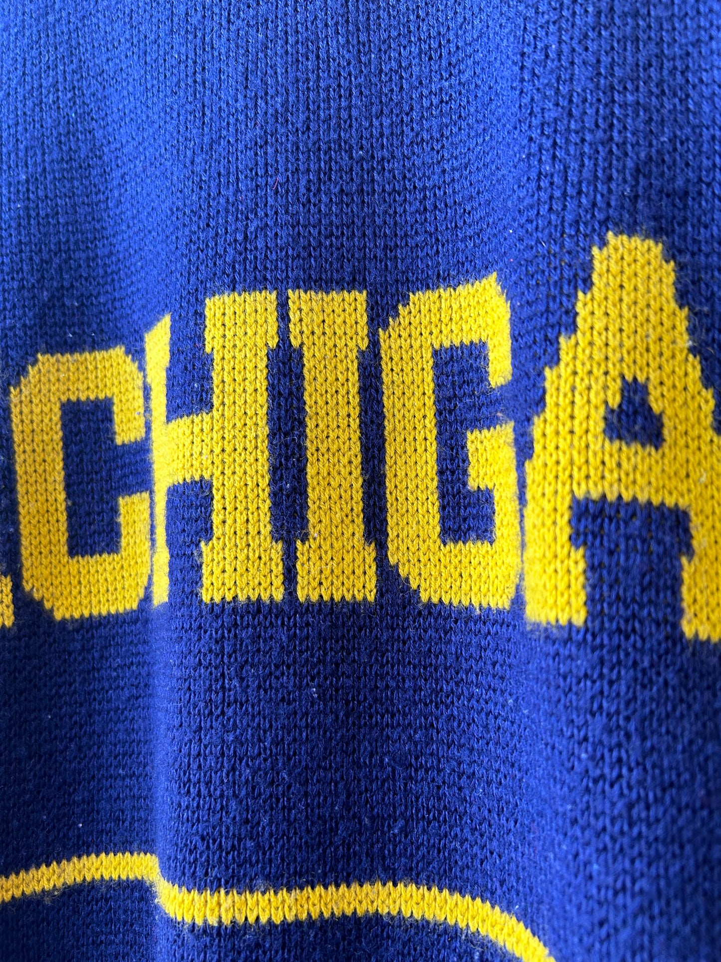 90's Michigan Knit Sweater