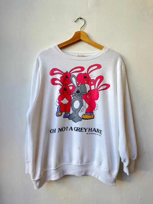 1986 Grey Hare Sweatshirt