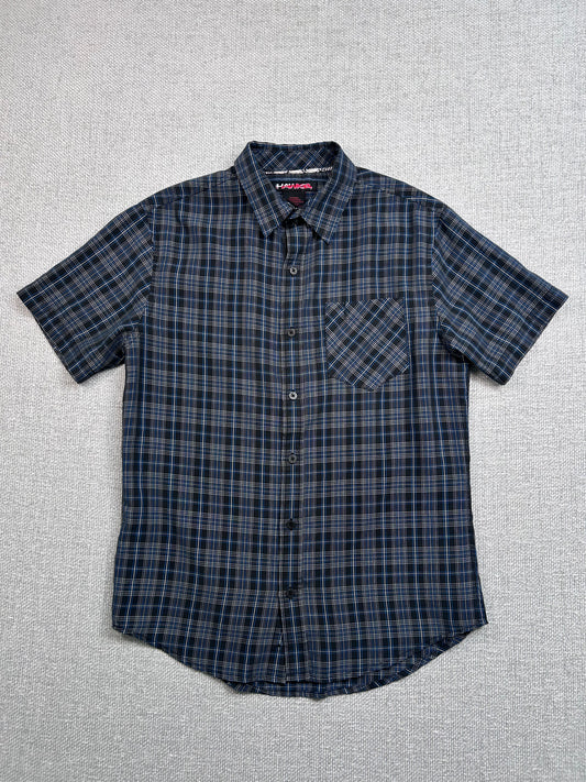 Y2K Plaid Button Up Shirt