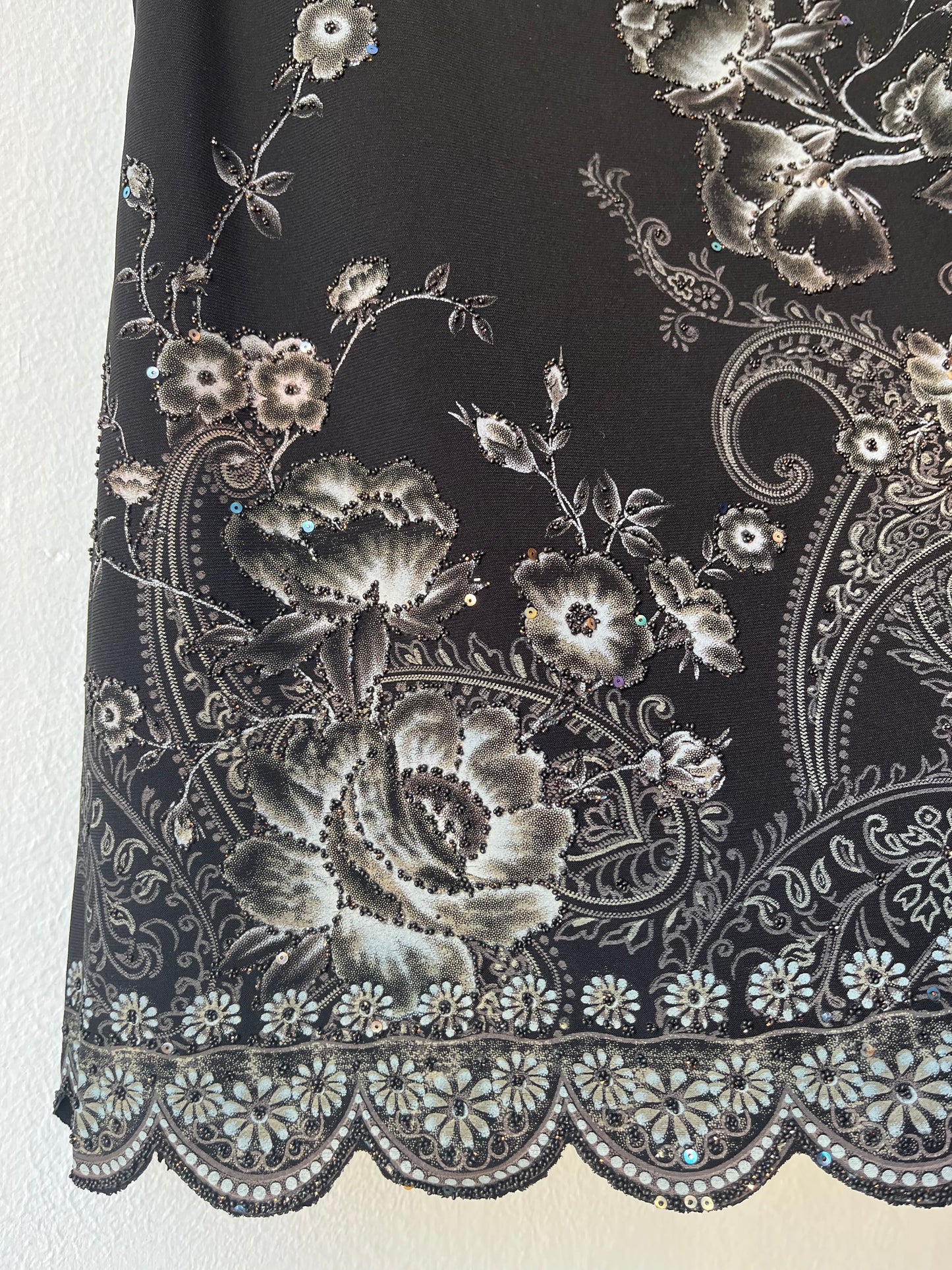 90's Sequin Floral Tank